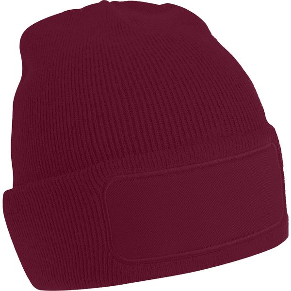 Cappello / Berretto / Berretto Invernale Unisex Beechfield RW239 (Taglia Unica) (Rosso Borgogna)-image