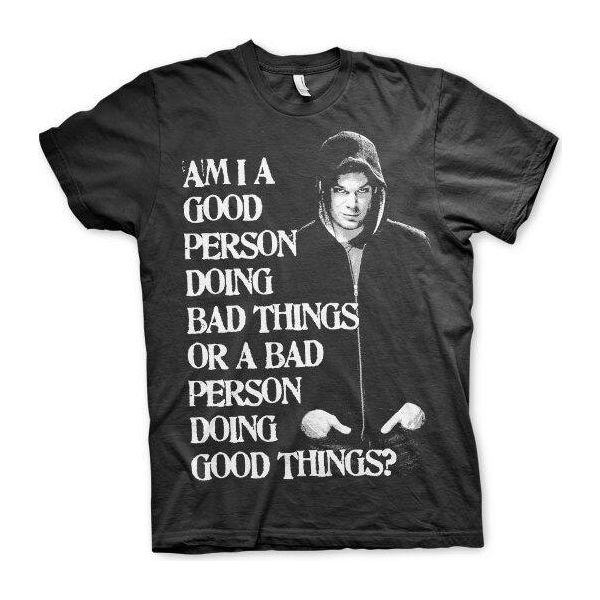Maglietta Bad Person Doing Good Things - Piccola - Nero-image