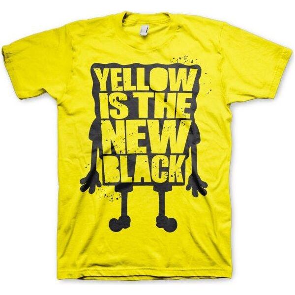 Maglietta Yellow Is The New Black - Grande - Giallo-image
