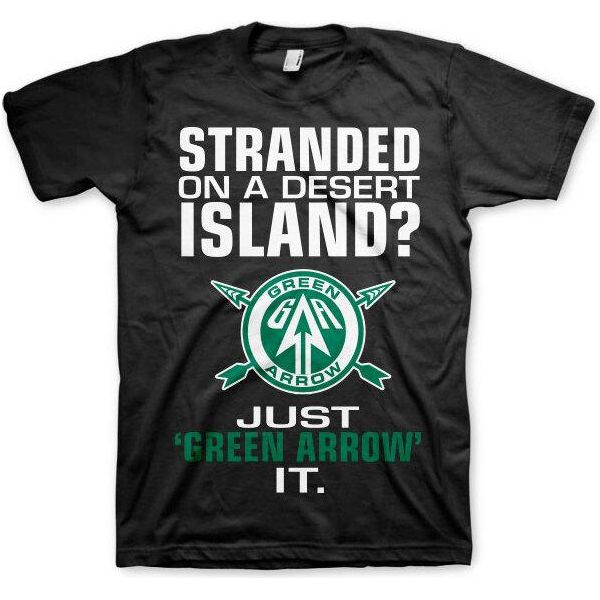 Maglietta Arrow - Just Green Arrow It - X-Large - Nero-image