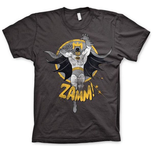 Batman Zamm! Maglietta - Media - Grigio Scuro-image