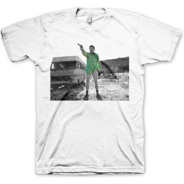 Walter White Duotone T-Shirt - Large - White-image