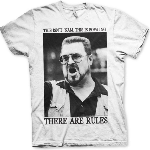 Big Lebowski - Maglietta Con Le Regole - Xx-Large - Bianco-image