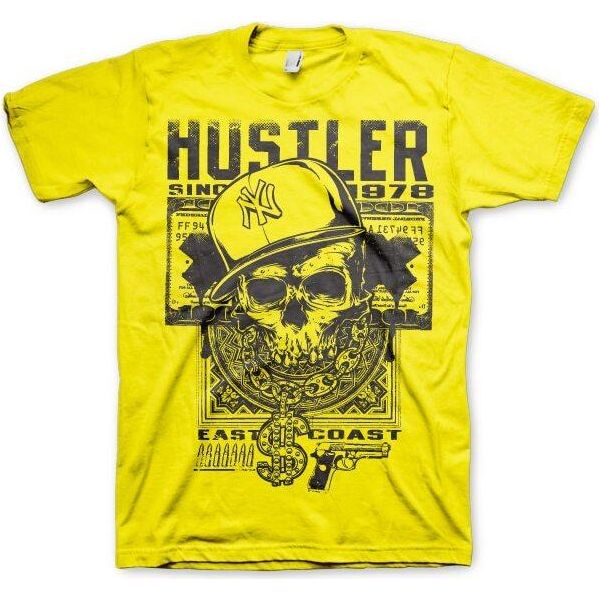 Maglietta New York Hustler - Media - Giallo-image