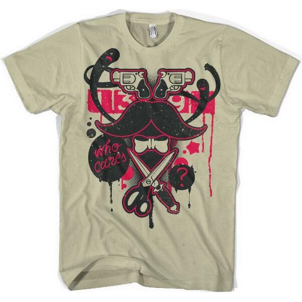 Maglietta Who Cares - Medium - Khaki-image