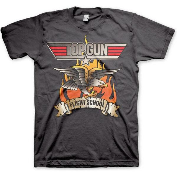 Top Gun - Maglietta Flying Eagle - X-Large - Grigio Scuro-image