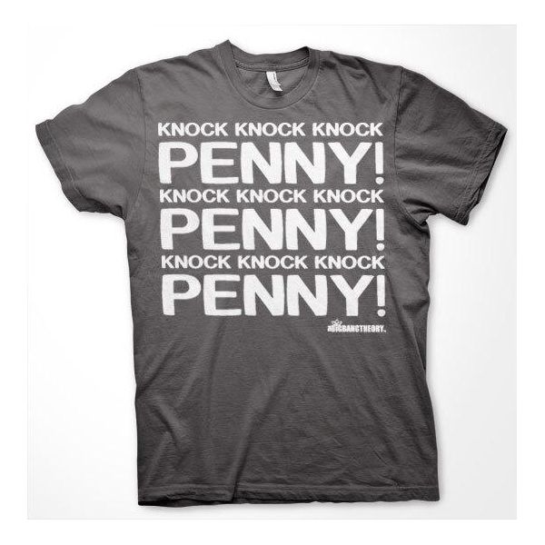 Maglietta Penny Knock Knock Knock - Piccola - Grigio Scuro-image