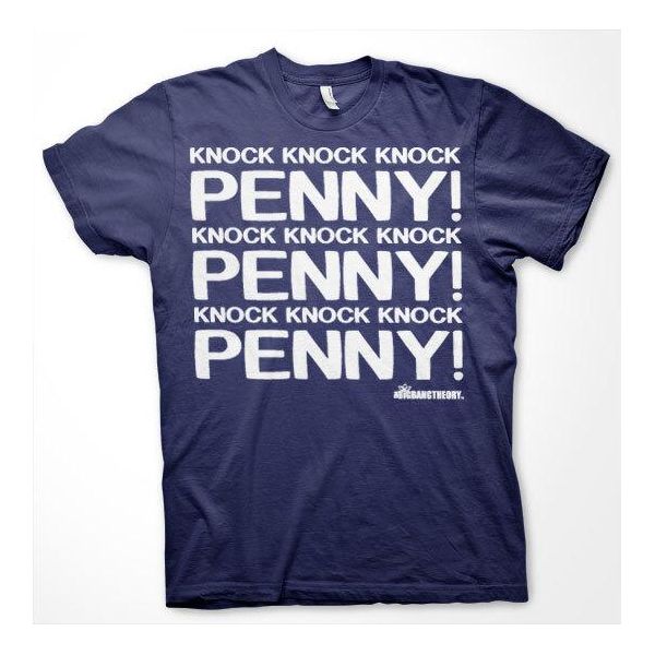 Maglietta Penny Knock Knock Knock - Piccola - Navy-image