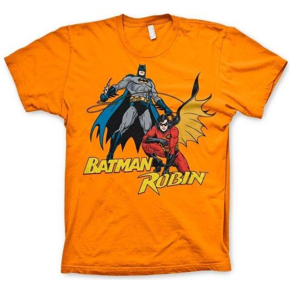Maglietta Batman & Robin - X-Large - Arancione-image