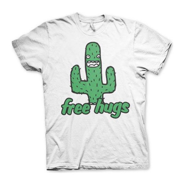 Maglietta Free Hugs - Xx-Large - Bianco-image