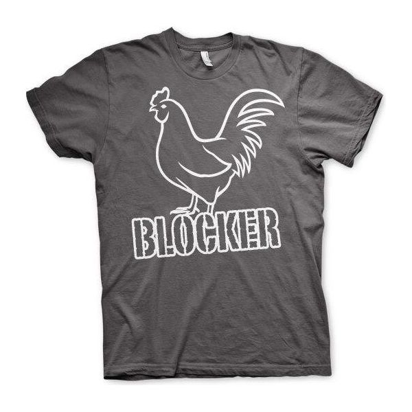 Maglietta Cockblocker - Xx-Large - Grigio Scuro-image
