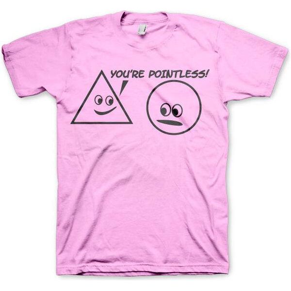 Maglietta You�Re Pointless - Piccola - Rosa-image