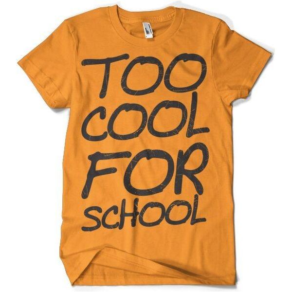 Maglietta Too Cool For School - Piccola - Arancione-image
