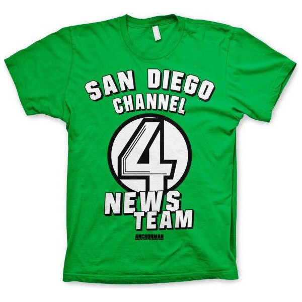 Maglietta San Diego Channel 4 - Media - Verde-image