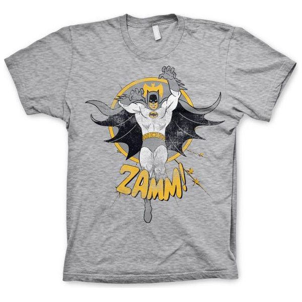 Batman Zamm! Maglietta - Grande - Grigio-Erba-image