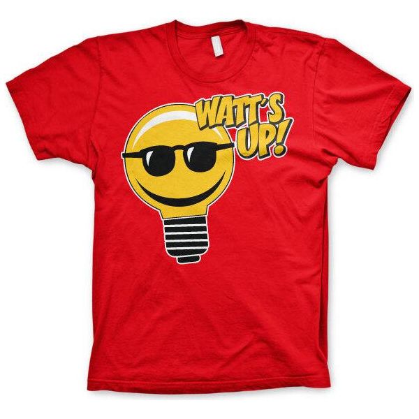 Watts Up! Maglietta Grande - Rosso-image