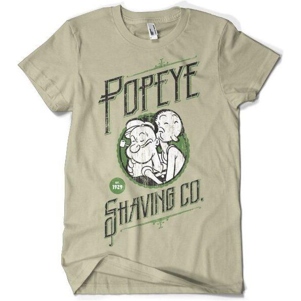 Maglietta Popeye�S Shaving Co - Piccola - Cachi-image