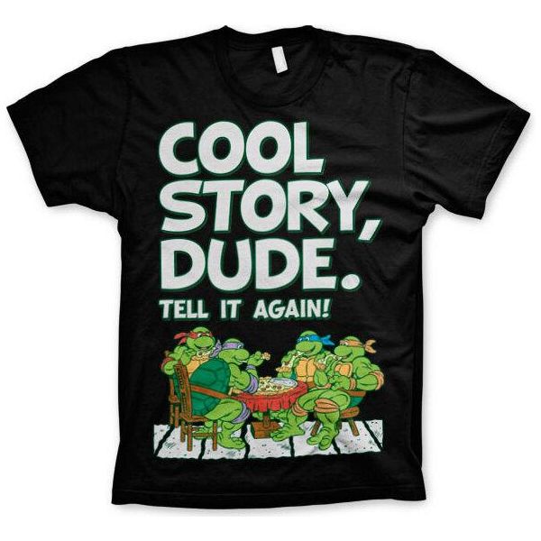 Tmnt - Maglietta Cool Story Dude - X-Large - Nero-image