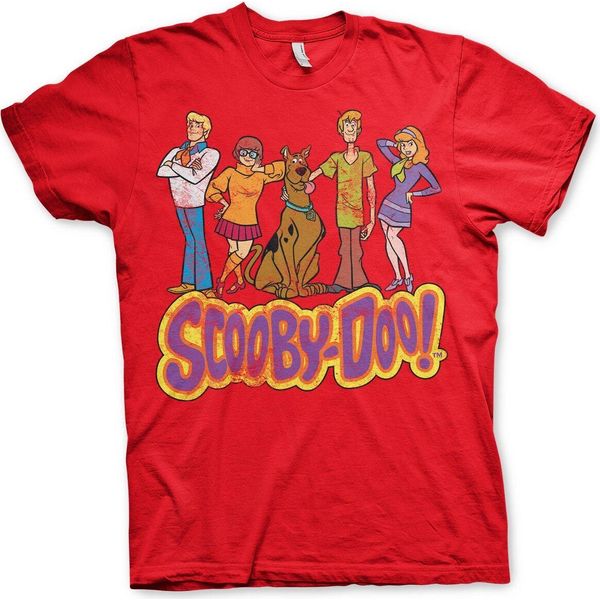 Maglietta Team Scooby Doo - X-Large - Rosso-image