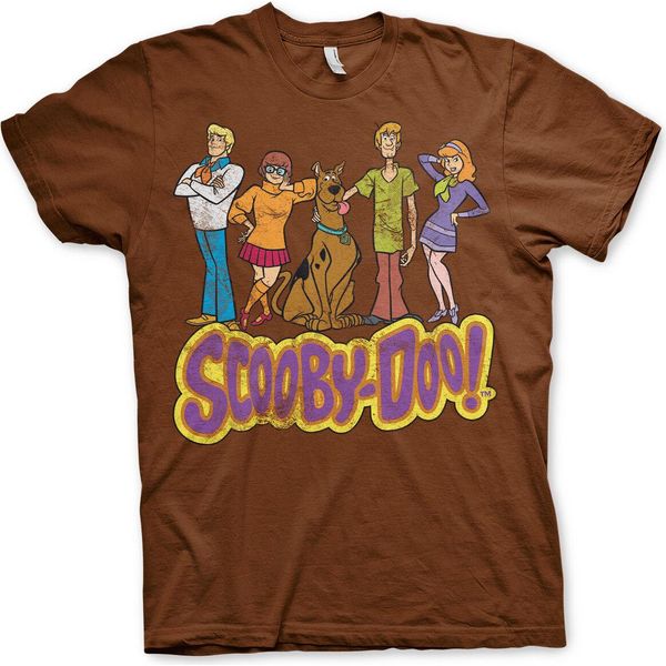 Maglietta Team Scooby Doo - X-Large - Marrone-image