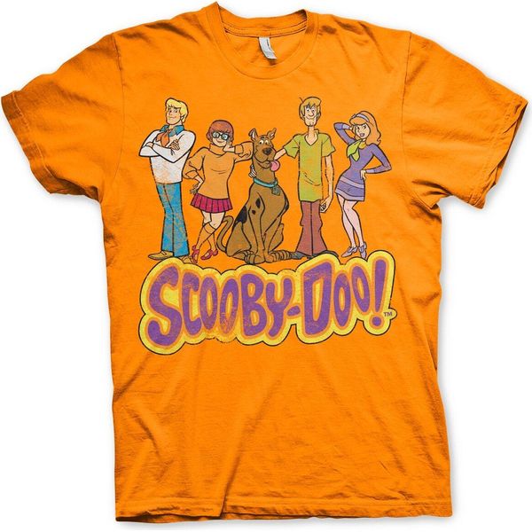 Maglietta Team Scooby Doo - X-Large - Arancione-image