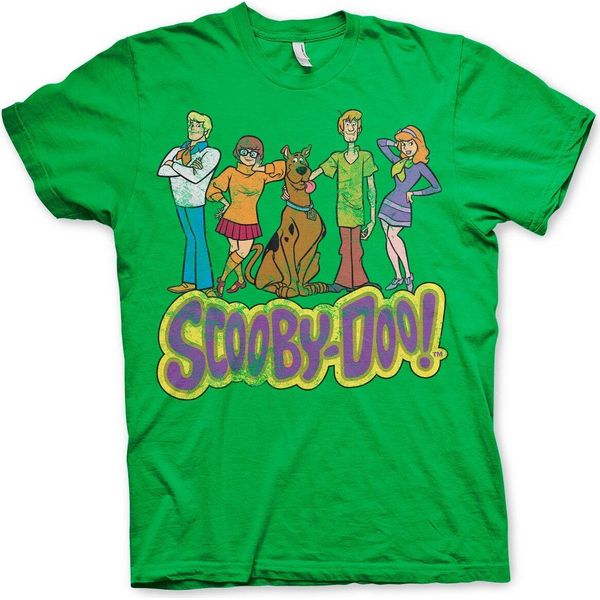 Maglietta Team Scooby Doo - Media - Verde-image