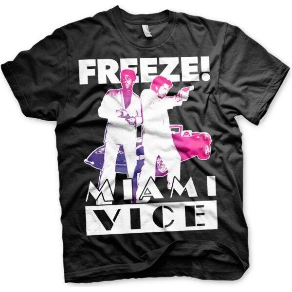 Miami Vice - Maglietta Freeze - Xx-Large - Nero-image