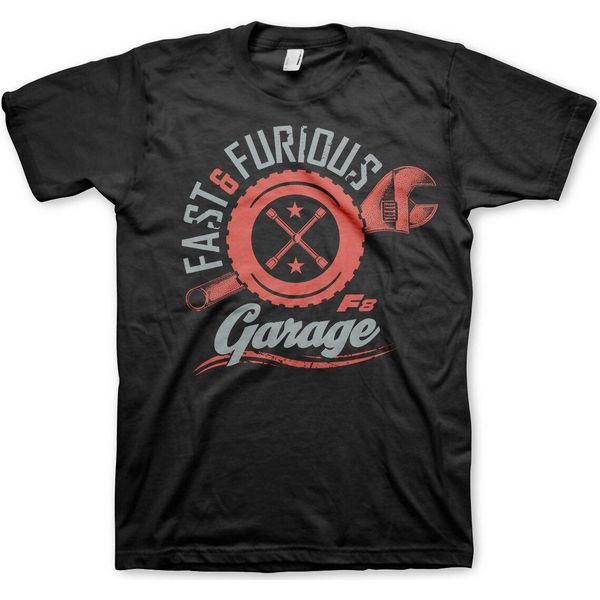 Maglietta Fast & Furious Garage - X-Large - Nero-image