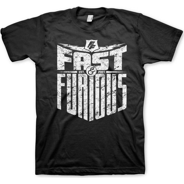 Fast & Furious - Est. Maglietta 2007 - Xx-Large - Nero-image