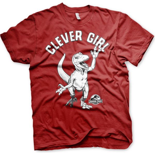 Maglietta Clever Girl - Small - Tango Red-image