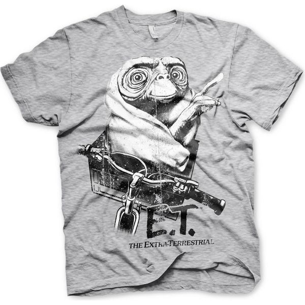 Maglietta E.T. Biking Distressed - Xx-Large - Grigio Erica-image