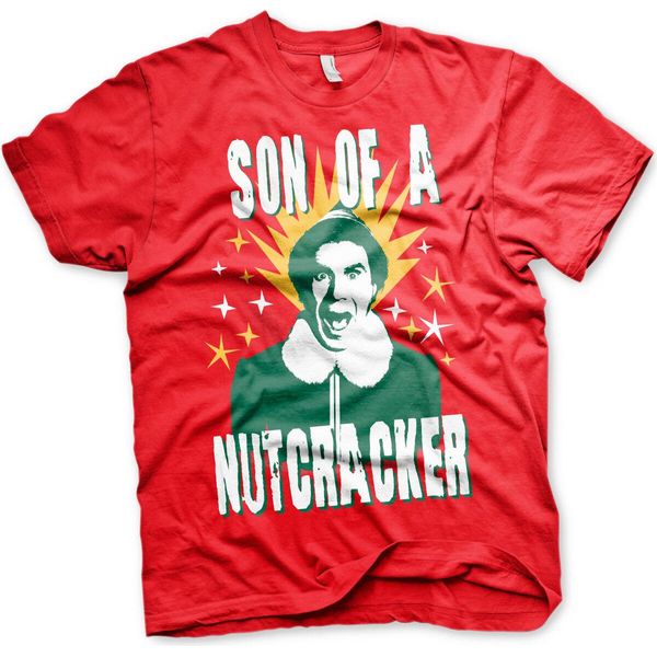 Elf - Maglietta "Son Of A Nutcracker"" - X-Large - Rosso"-image