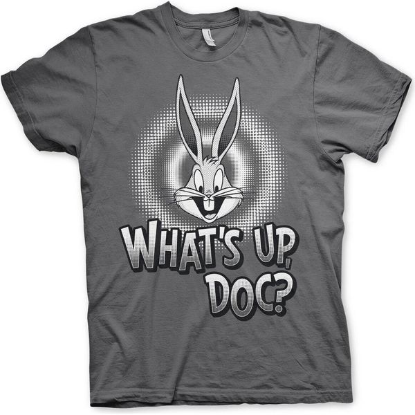 Maglietta Looney Tunes - What's Up, Doc - Media - Grigio Scuro-image