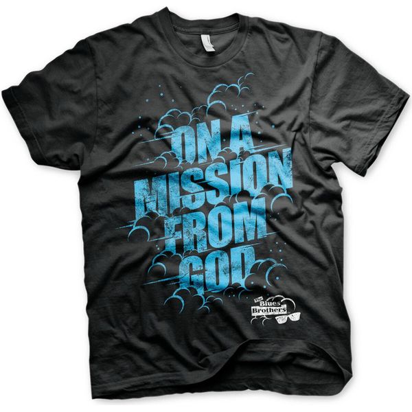On A Mission From God - Maglietta Dei Blues Brothers - Xx-Large - Nero-image