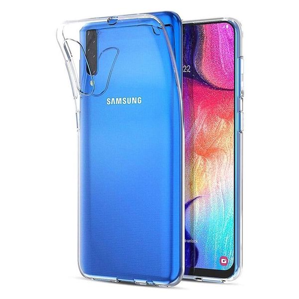 Cover / Copertura Per Samsung Galaxy A50 Custodia Posteriore Trasparente - Ultra Sottile 0,5 Mm-image