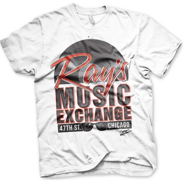 Ray's Music Exchange - Maglietta Blues Brothers - Xx-Large - Bianco-image