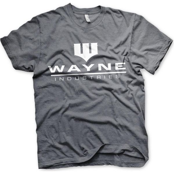 Batman - Maglietta Con Il Logo Delle Industrie Wayne - Grande - Pelle Scura-image