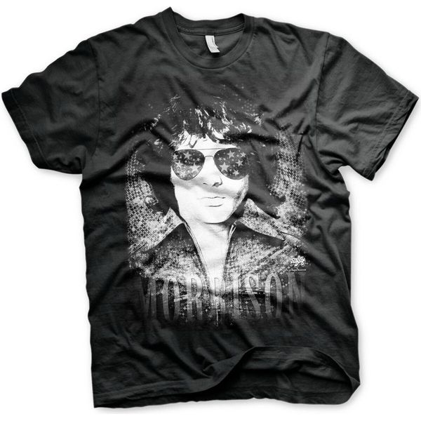 Jim Morrison - Maglietta America - X-Large - Nero-image