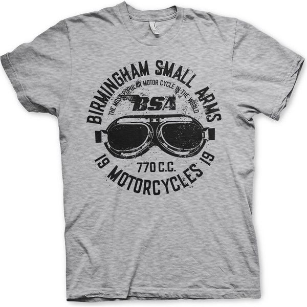 Maglietta Birmingham Small Arms Goggles - Medium - Heather-Grey-image