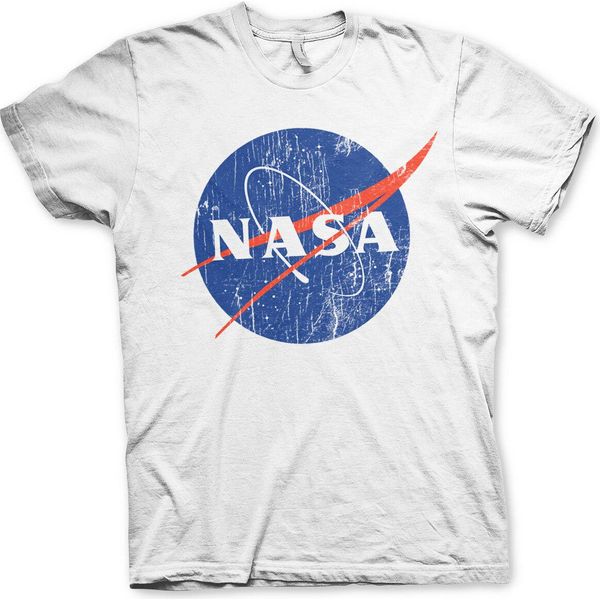 Maglietta Nasa Washed Insignia - Piccola - Bianco-image
