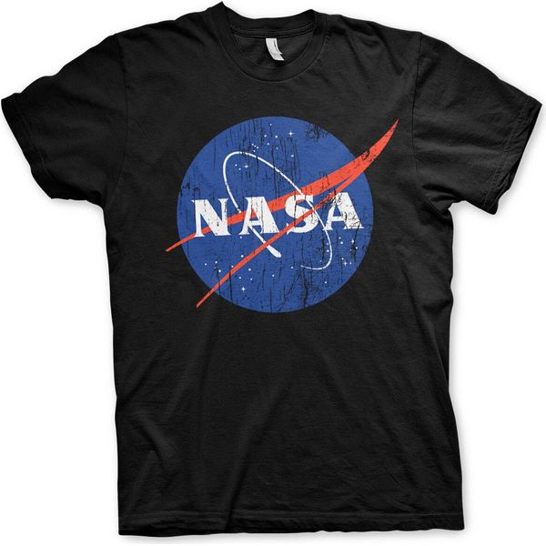 Maglietta Nasa Washed Insignia - Media - Nero-image
