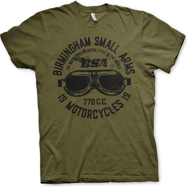 Maglietta Birmingham Small Arms Goggles - Xx-Large - Olive-image