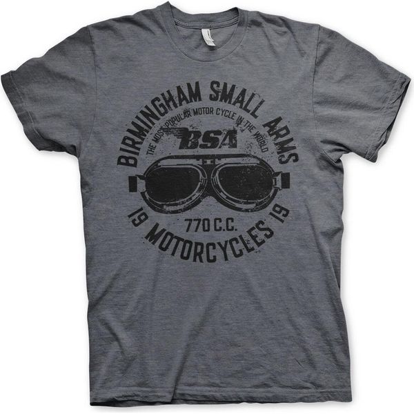 Maglietta Birmingham Small Arms Goggles - Small - Dark-Heather-image
