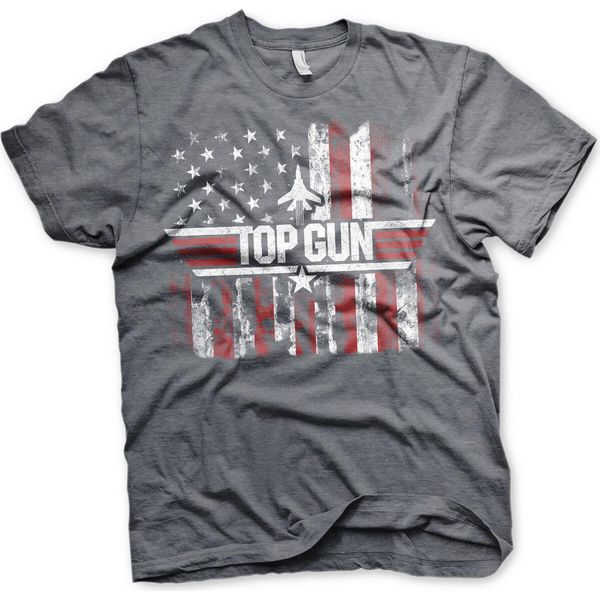 Maglietta Top Gun - America - Medium - Darkheather-image