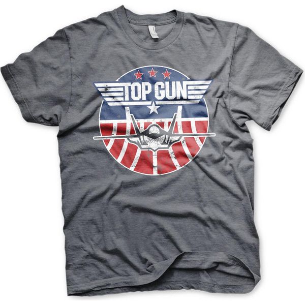 Maglietta Top Gun Tomcat - Medium - Dark-Heather-image