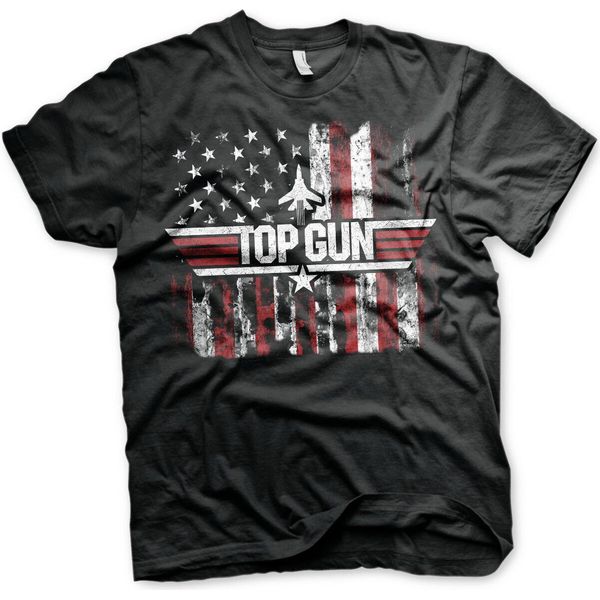 Top Gun - Maglietta America - Xx-Large - Nero-image