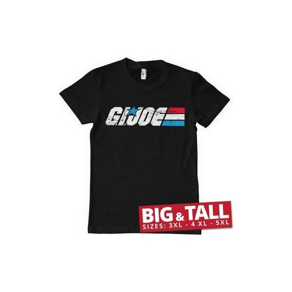Maglietta G.I. Joe Washed Logo Big & Tall - 5XL - Nero-image