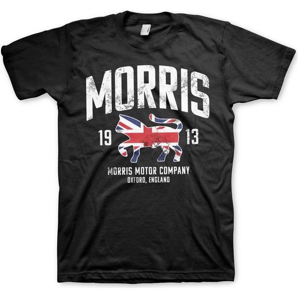 Maglietta Morris Motor Company - Media - Nero-image