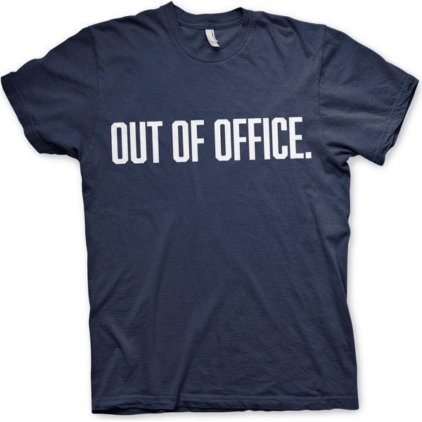 Maglietta Out Of Office - Small - Navy-image