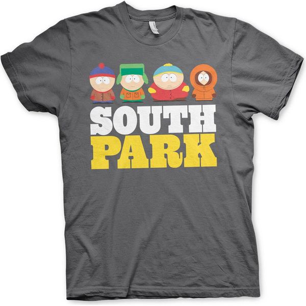 Maglietta South Park - Xx-Large - Grigio Scuro-image